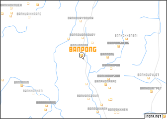 map of Ban Pong