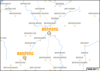 map of Ban Pong