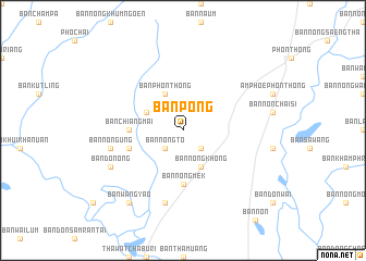 map of Ban Pong