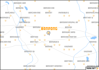 map of Ban Pong