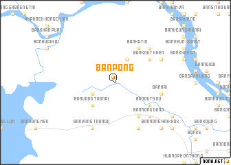 map of Ban Pong