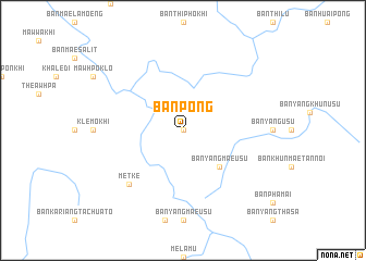 map of Ban Pong