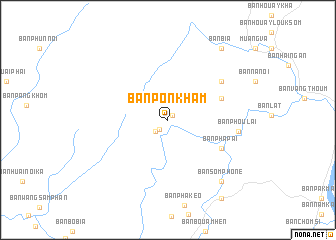 map of Ban Ponkham