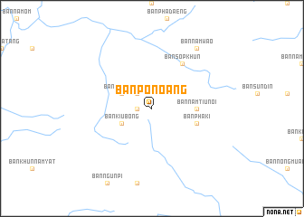 map of Ban Pono Ang