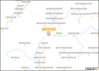 map of Ban Pon