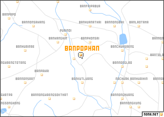 map of Ban Po Phan