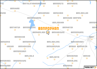 map of Ban Po Phan