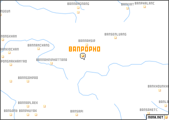 map of Ban Pop-Ho