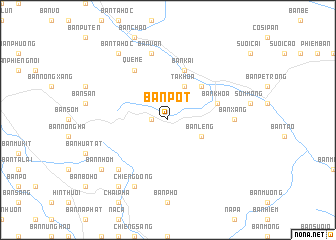 map of Bản Pot