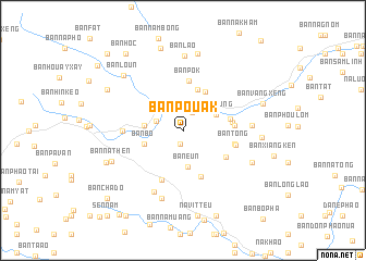 map of Ban Pouak