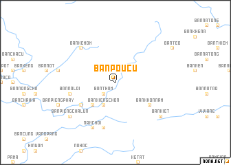 map of Bản Pou Cu