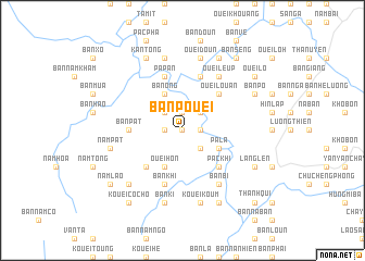 map of Bản Pouei