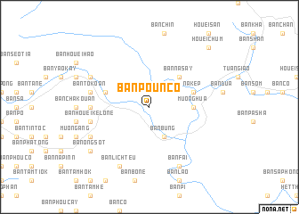 map of Bản Poun Co