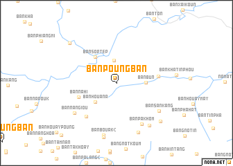 map of Ban Poungban