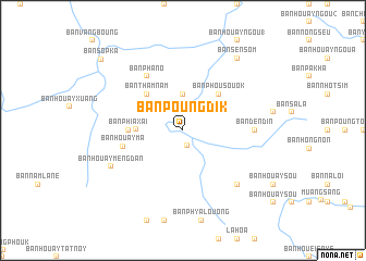 map of Ban Poungdik