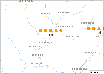 map of Ban Pounghai