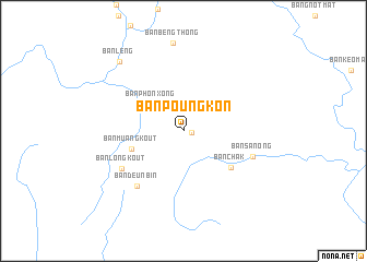 map of Ban Poungkon