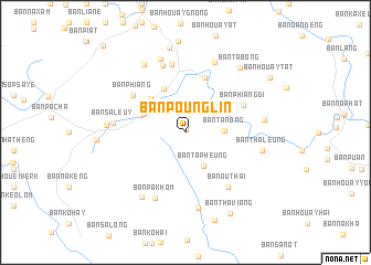 map of Ban Pounglin