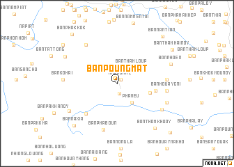 map of Ban Poungmat