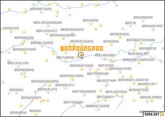 map of Ban Poungpao