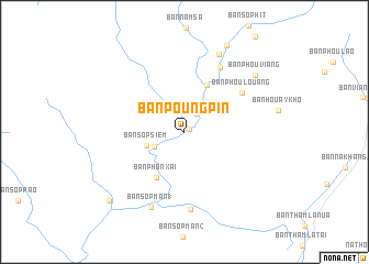 map of Ban Poungpin