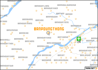 map of Ban Poungthong
