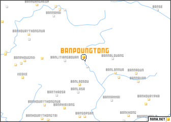 map of Ban Poungtong