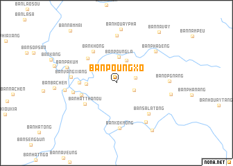 map of Ban Poungxo