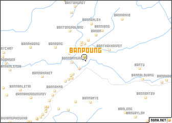 map of Ban Poung
