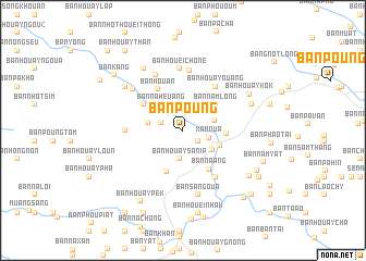 map of Ban Poung