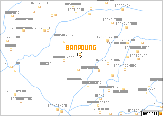 map of Ban Poung