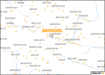 map of Ban Poung