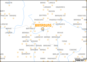 map of Bản Poung