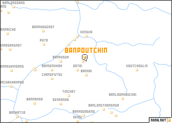 map of Ban Pou Tchin