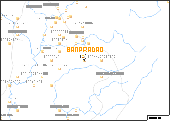 map of Ban Pradao