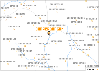 map of Ban Pradu Ngam