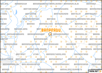 map of Ban Pradu