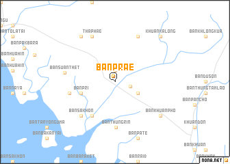 map of Ban Prae