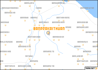 map of Ban Pra Kai Thuan