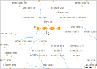 map of Ban Prakham