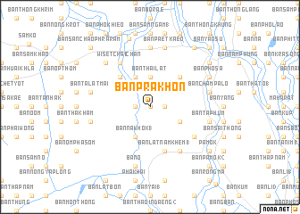 map of Ban Prakhon