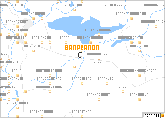 map of Ban Pra Non