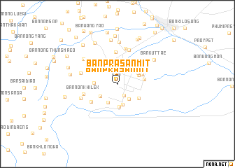 map of Ban Prasan Mit