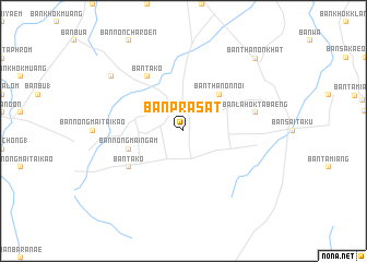 map of Ban Prasat