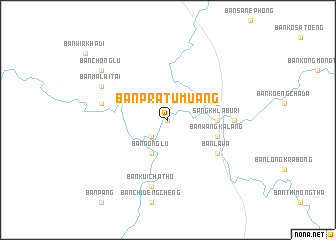 map of Ban Pratu Muang