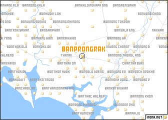 map of Ban Prong Rak