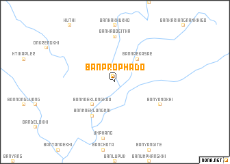 map of Ban Pro Pha Do