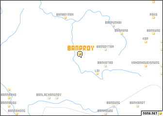 map of Ban Proy