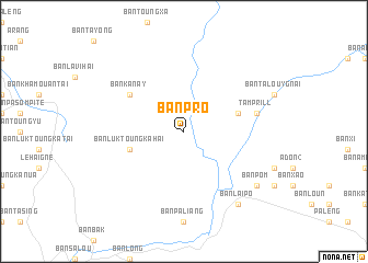 map of Ban Pro