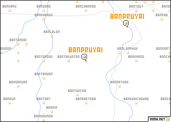 map of Ban Pru Yai